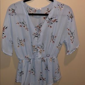 Sienna Sky button blouse